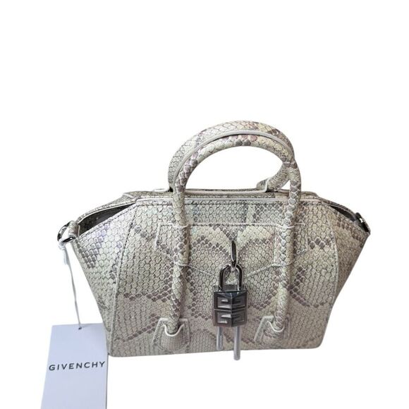 NWT Givenchy Antigona Lock Python Bag - Picture 15 of 16